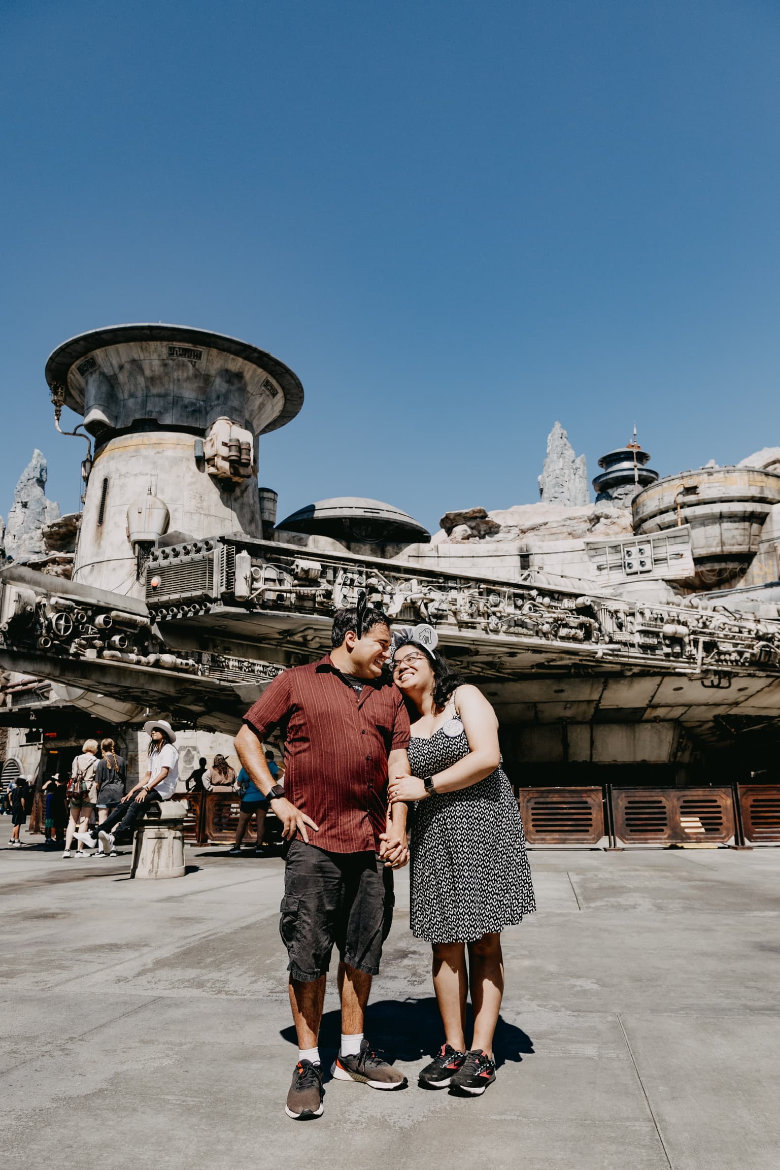 Adrienne & Joe — Disneyland engagement photo