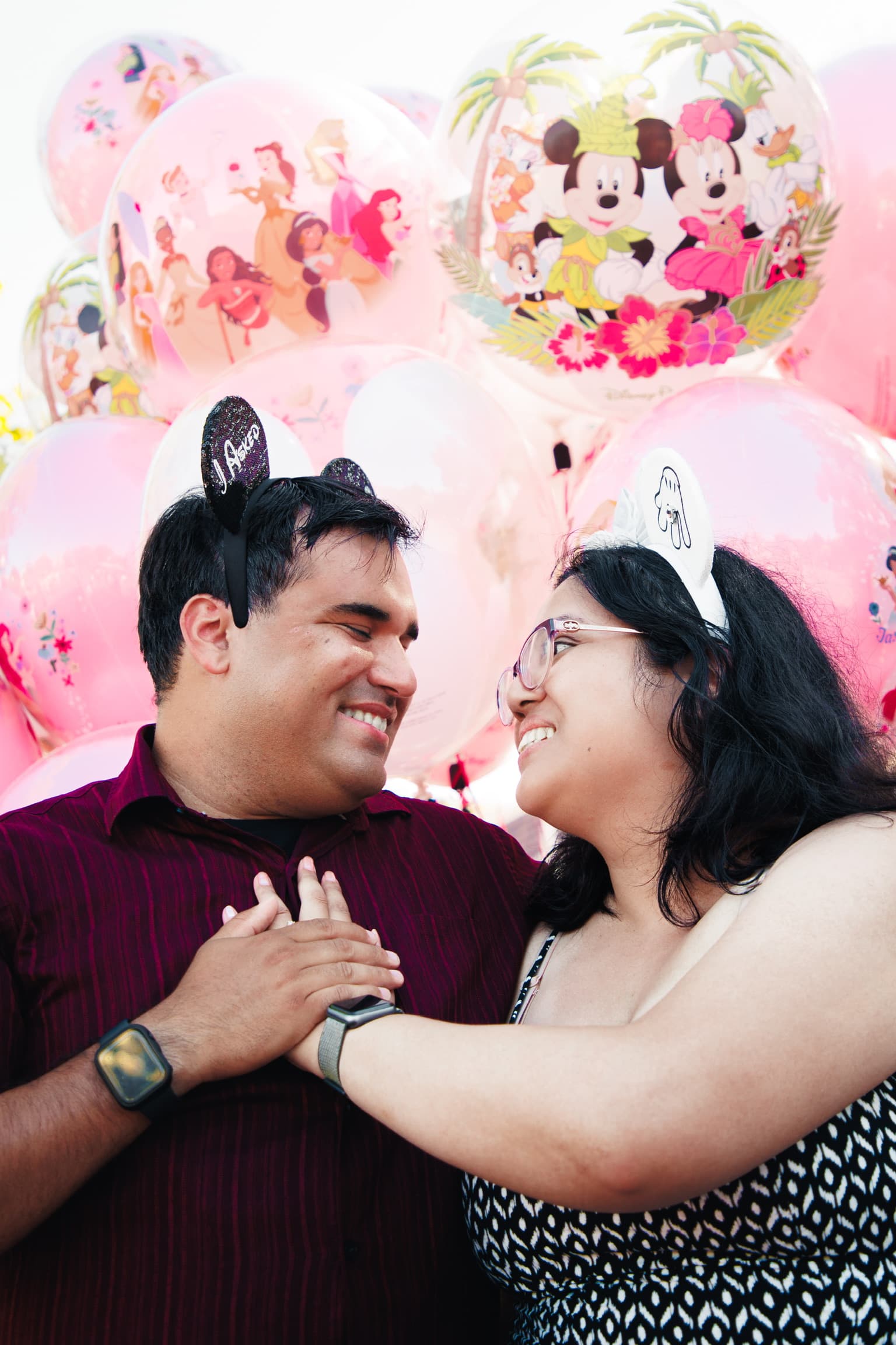 Adrienne & Joe — Disneyland engagement photo