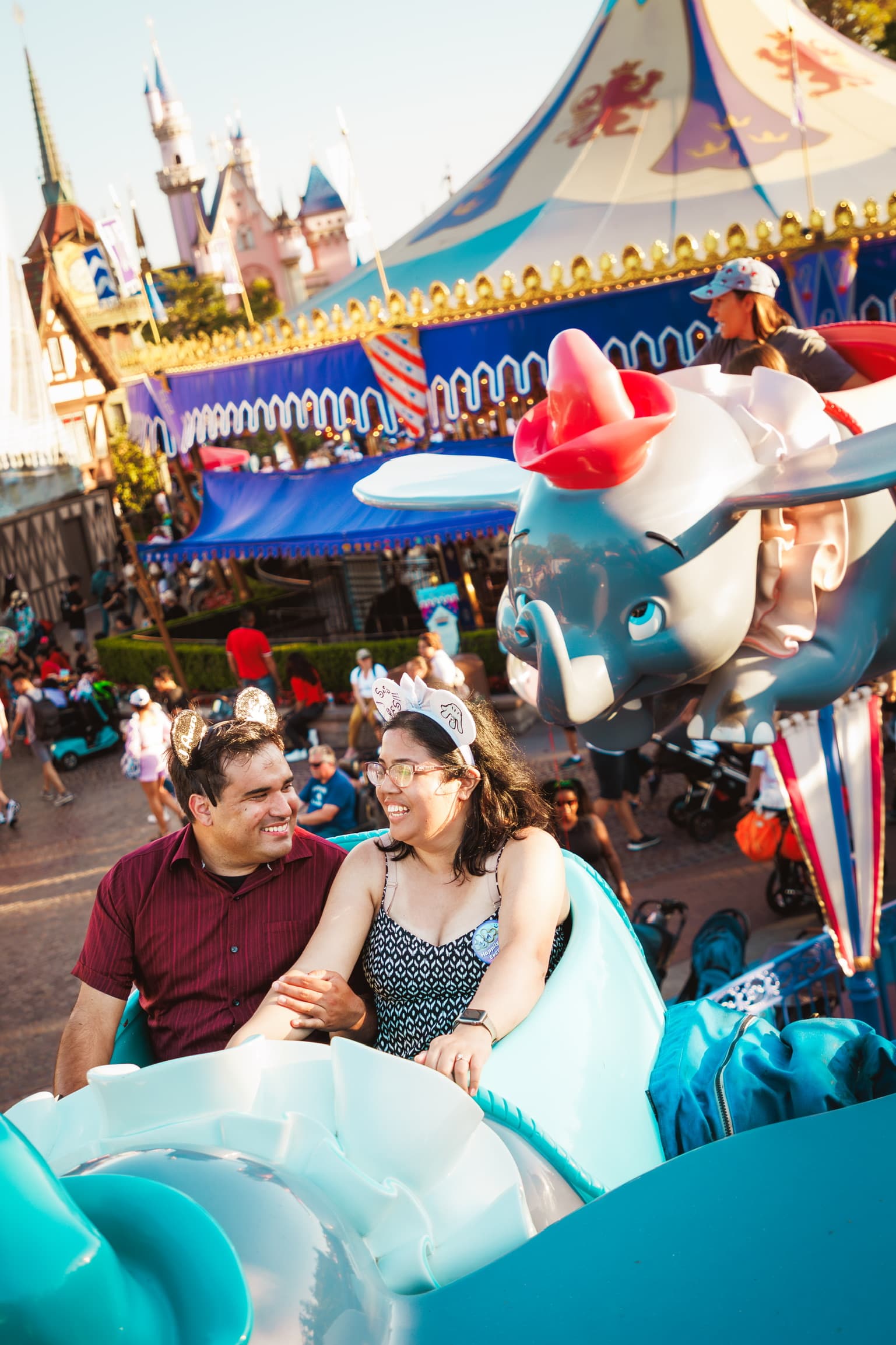 Adrienne & Joe — Disneyland engagement photo