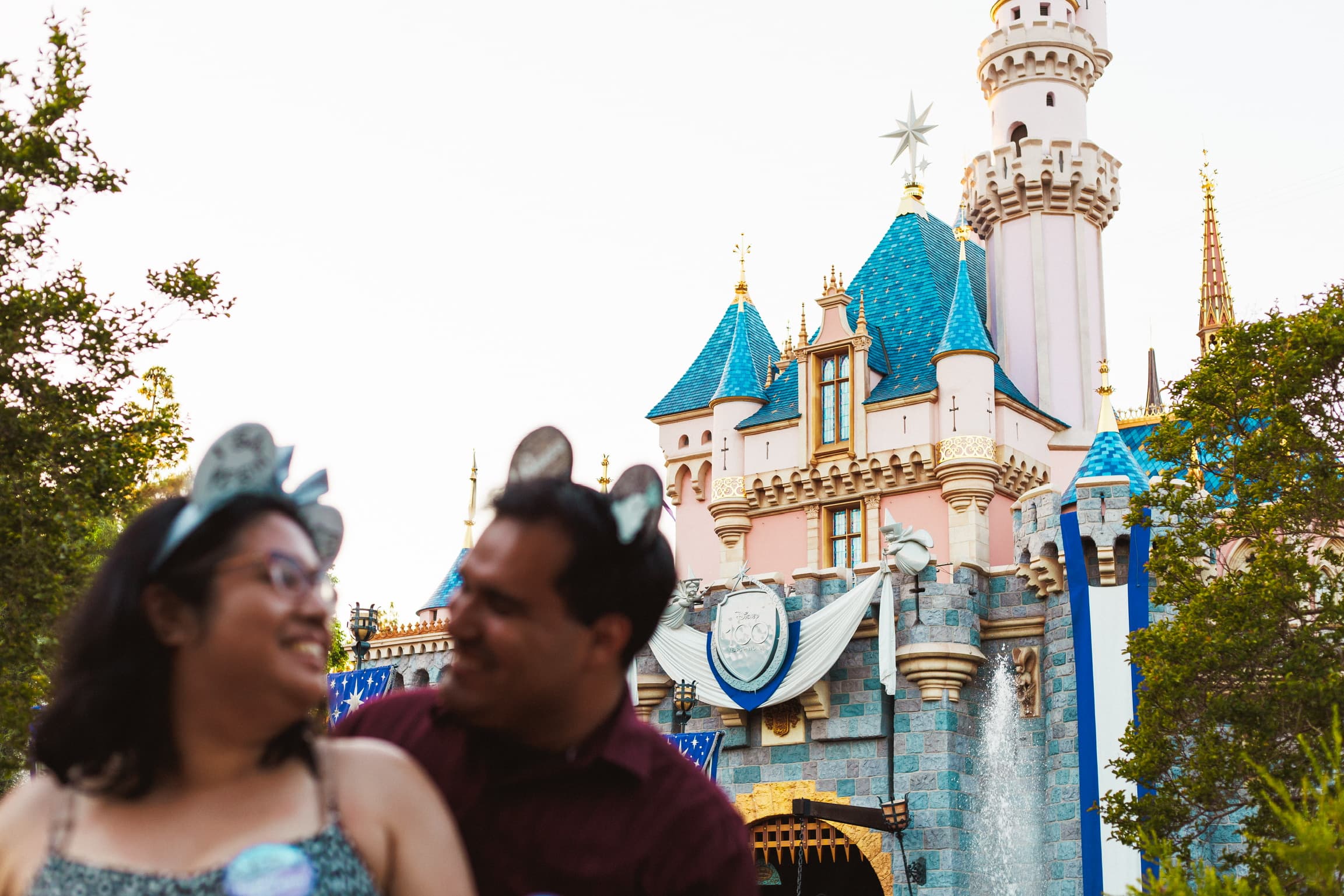 Adrienne & Joe — Disneyland engagement photo