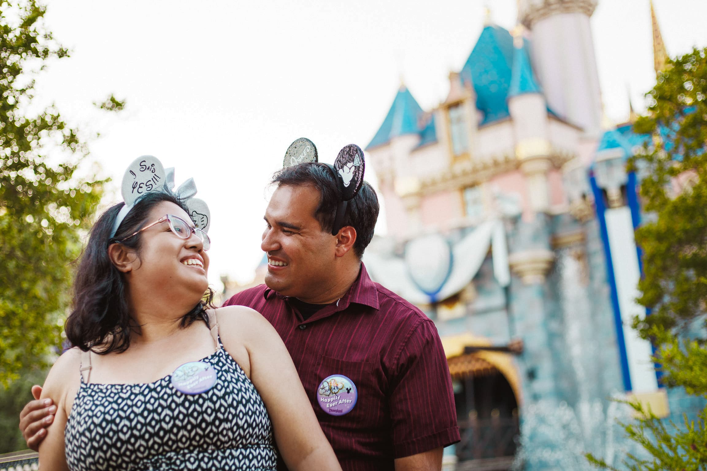 Adrienne & Joe — Disneyland Engagement Session