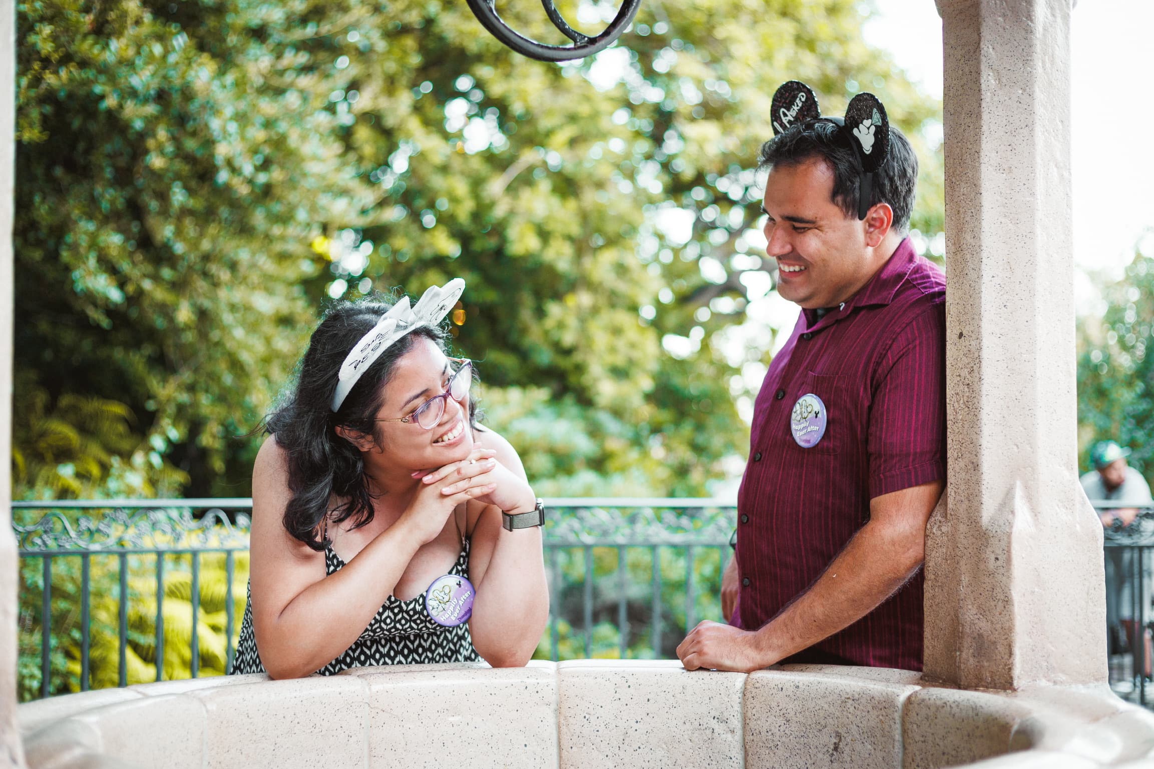 Adrienne & Joe — Disneyland engagement photo