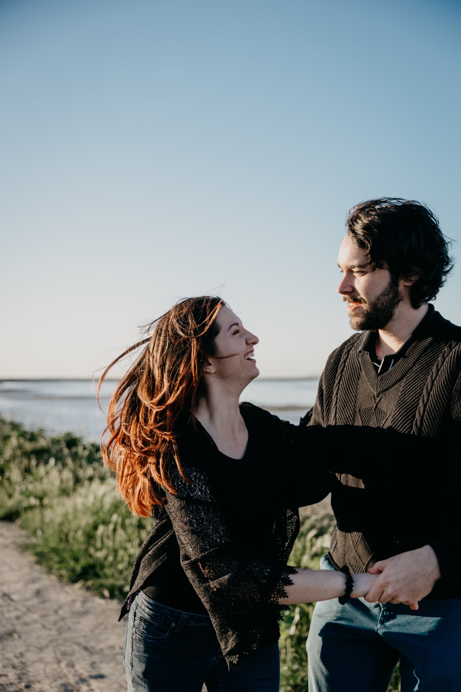 Max & Porter — engagement photo