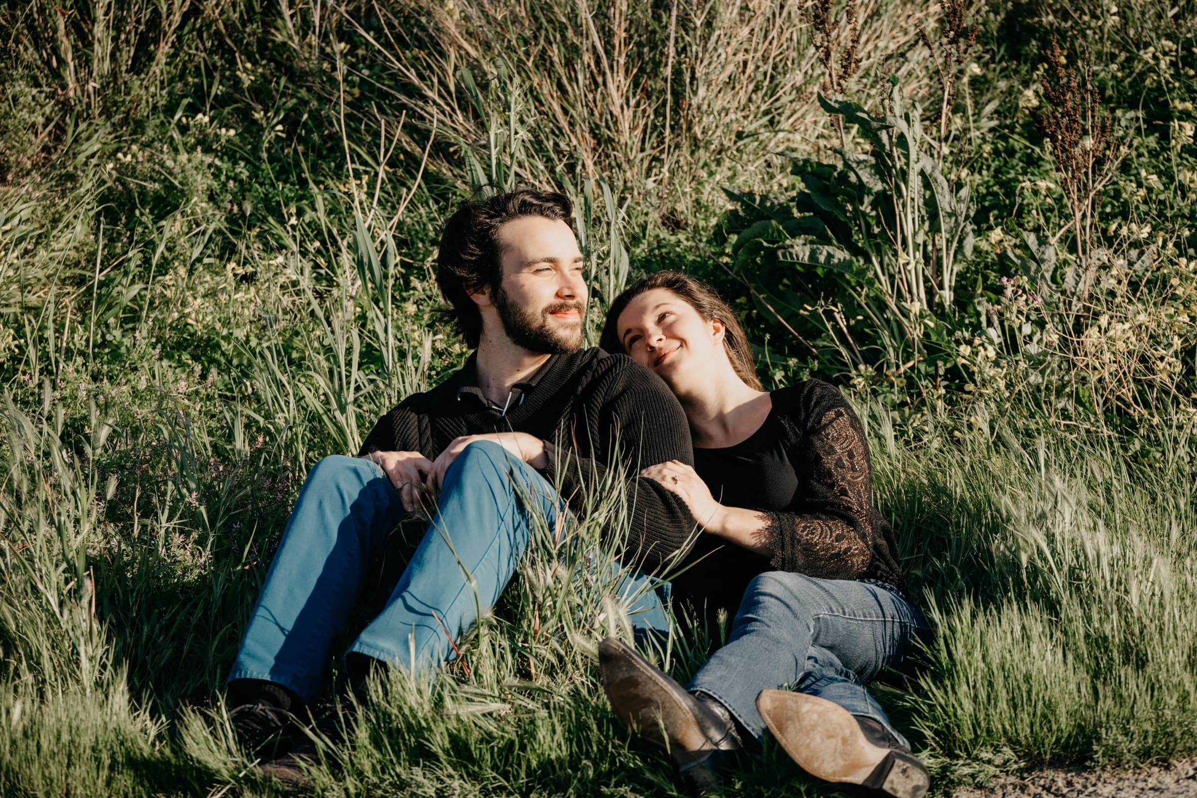 Max & Porter — engagement photo