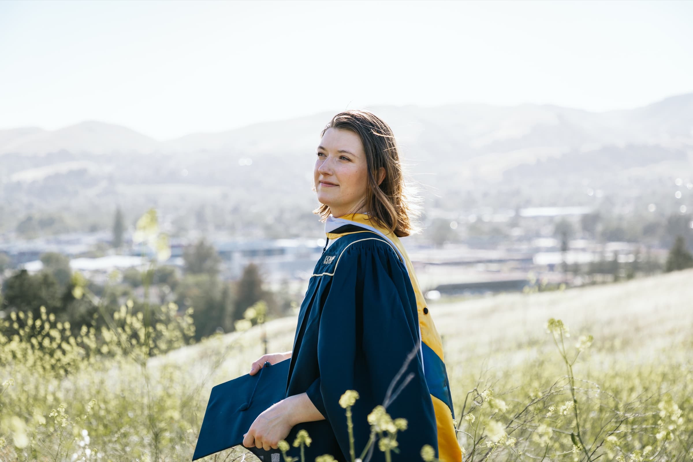 Eleana — graduation portrait
