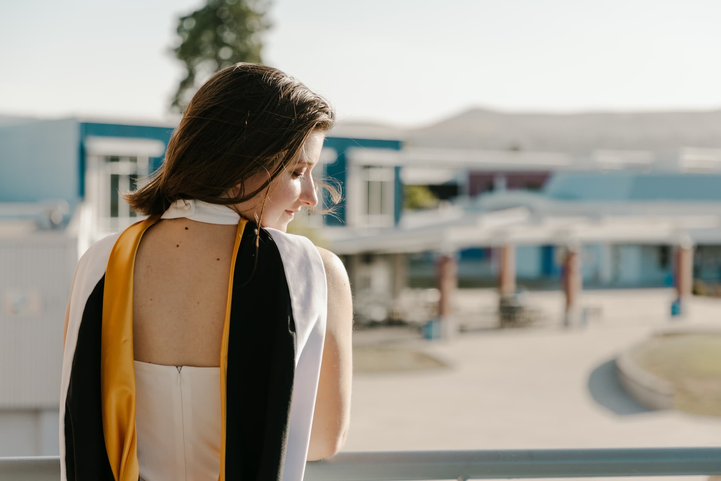 Eleana — graduation portrait