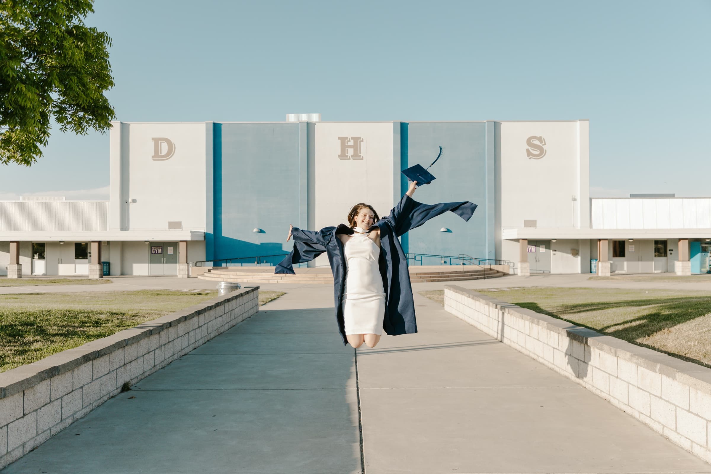 Eleana — graduation portrait