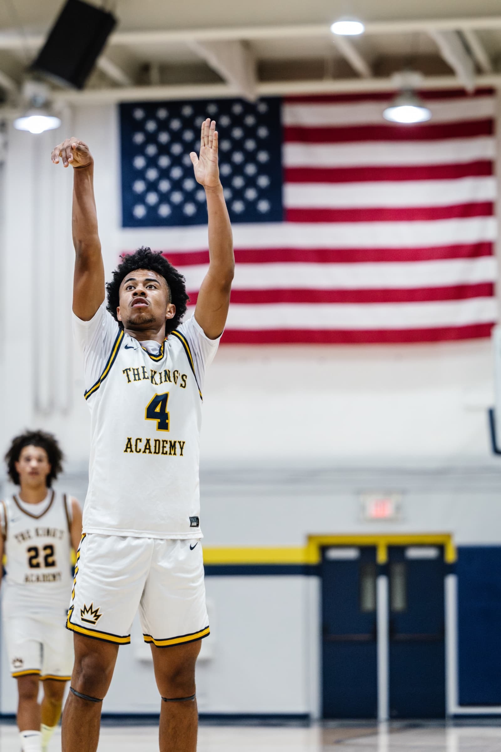 Sports photography — action frame