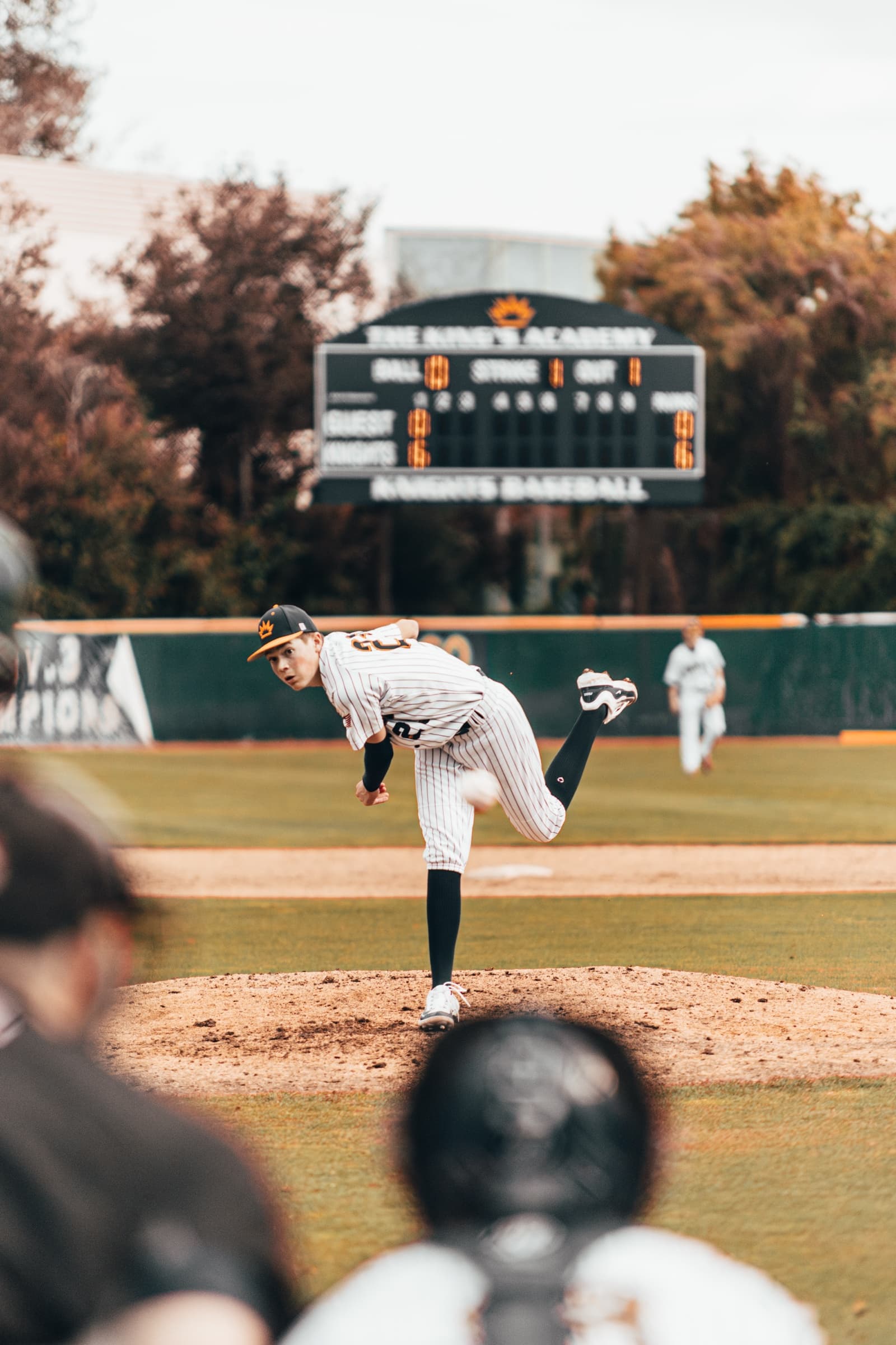 Sports photography — action frame