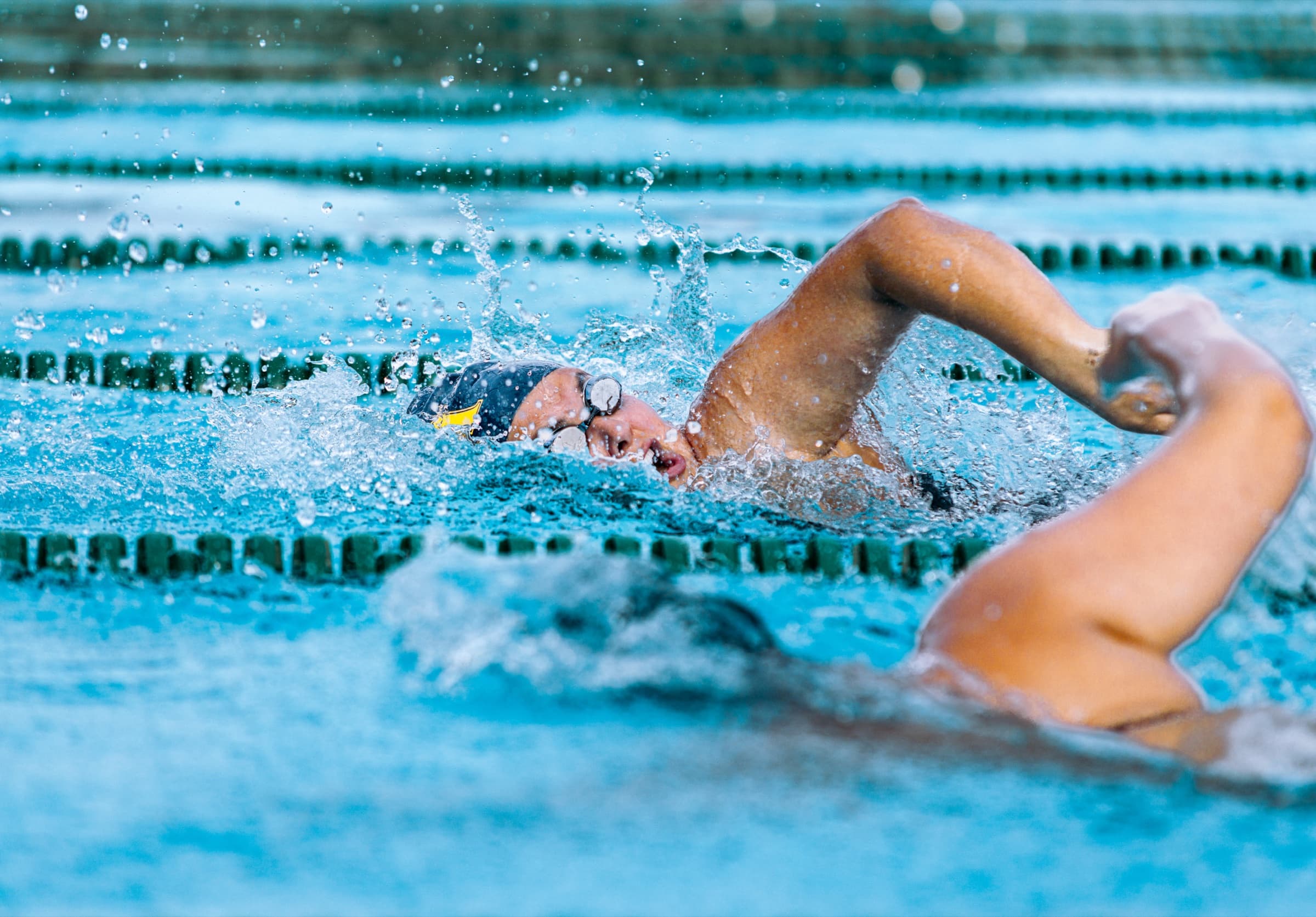 Sports photography — action frame